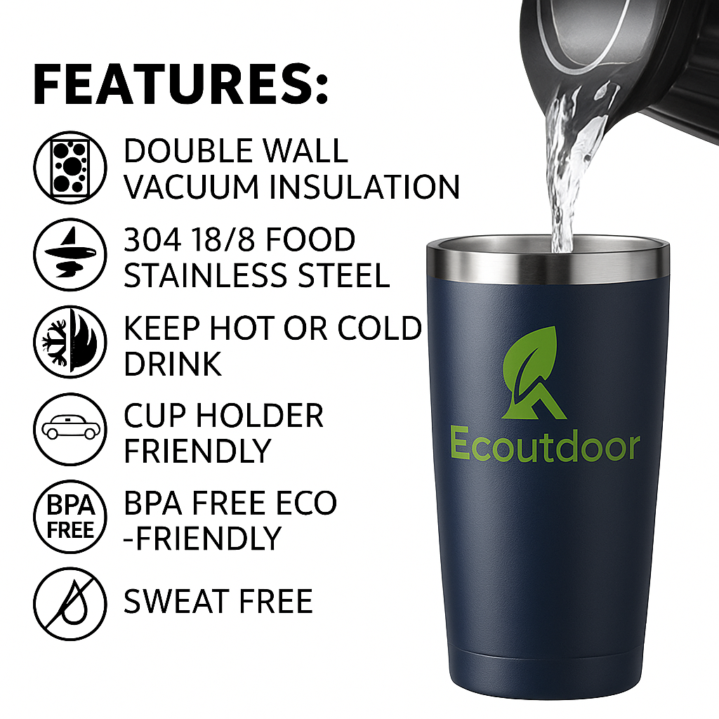 Tumbler 30oz Ecoutdoor