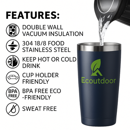 Tumbler 30oz Ecoutdoor