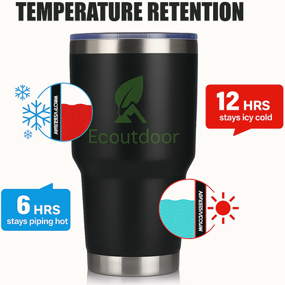 Tumbler 30oz Ecoutdoor